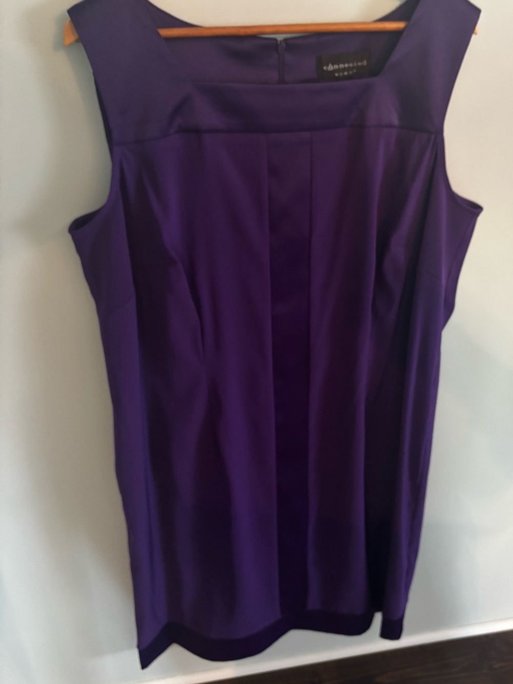 Purple Sleeveless Dress